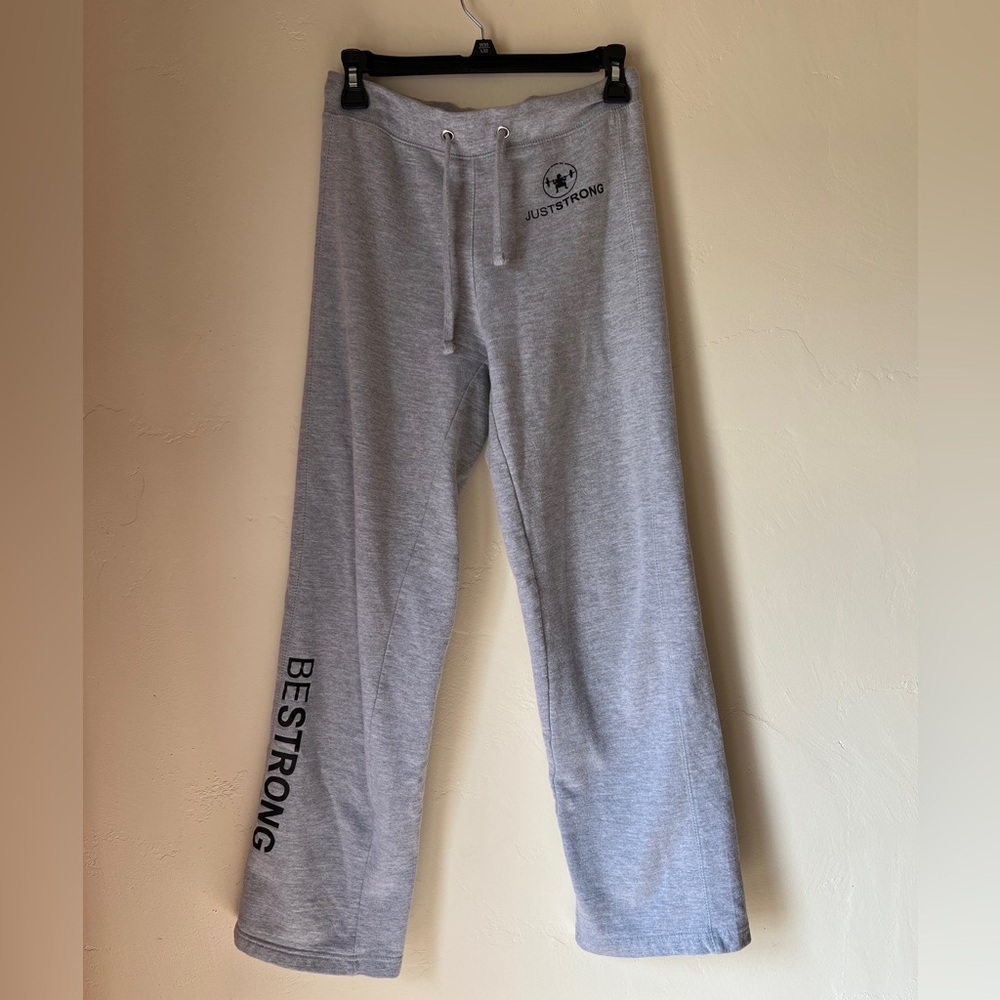 Just Strong Gray Sweatpants